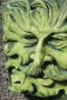 Decorative green man wall plaque