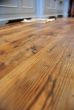 Original salvaged printing works pine flooring 