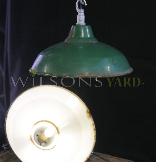 Vintage industrial lights
