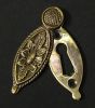 Brass Thistle Escutcheon