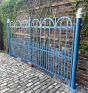 Antique wrought iron gates 
