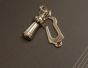 Solid Nickel "Lady" Escutcheon