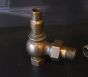 Period style radiator valves