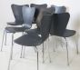Set of 7 dining chairs