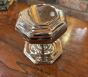 Large Nickel Octagonal Centre Door Pull