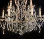 Vintage open frame Marie Teresa chandelier