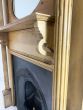 Antique over mantle fireplace