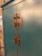 Antique style Shanxi Blue Tall 2 Door Cabinet