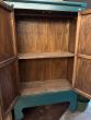 Antique style Shanxi Blue Tall 2 Door Cabinet
