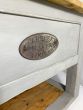 Original industrial Kitchen Island on castor wheels
