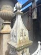 Stunning pair of Antique Irish Celtic stone finials