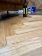 Reclaimed pre finished Parisian Oak Parquet 