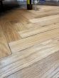Reclaimed pre finished Parisian Oak Parquet 