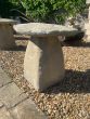 Nice period style garden staddle stones