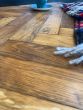 Reclaimed Oak parquet wood flooring Sir Samuel Kelly
