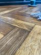 Reclaimed Oak parquet wood flooring Sir Samuel Kelly
