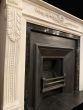 Handmade Empire style fire surround Italian marble