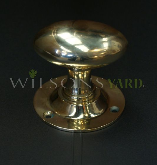 Solid Brass Oval Handles / Door Knob