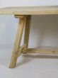 Trestle Table in Reclaimed / Salvaged Timber