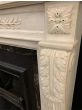 Handmade Empire style fire surround Italian marble