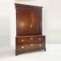 Georgian kitchen cupboard in the finest quality English Oak (Circa 1800)