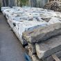 Superb batch of reclaimed original dark granite kerb stones