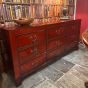 Antique style Shanxi Red 9 Drawer Sideboard