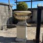 Large Chesterblade Urn on Full Height Large Classical Plinth