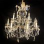 Vintage open frame Marie Teresa chandelier