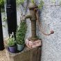 Antique cast iron water pump