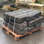 Superb batch of reclaimed original dark granite kerb stones