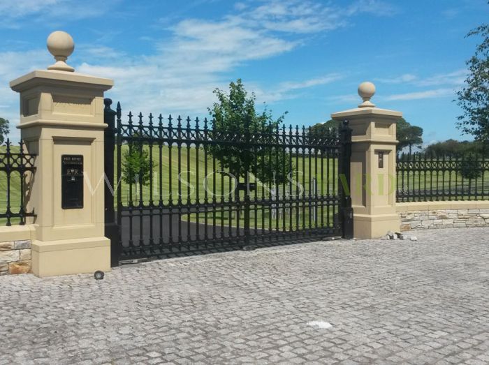 14ft x 6ft7" Sterling Entrance Drive Way Gate 