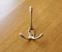 Brass coat hook