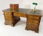 Antique double partners desk