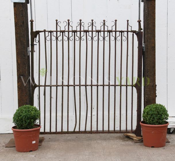 Antique old gates 