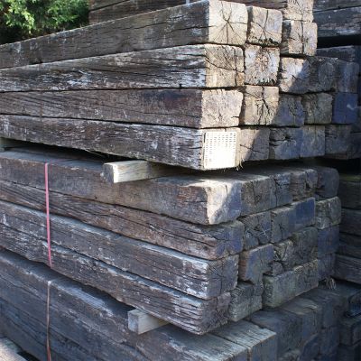 Rustic Reclaimed Grade B garden railway sleepers (Click For Price)