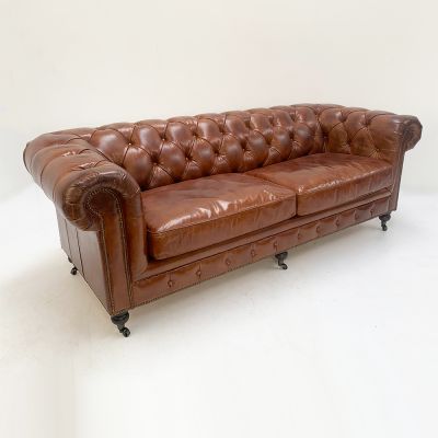 Stunning period style 3 seater Chesterfield settee - now sold 