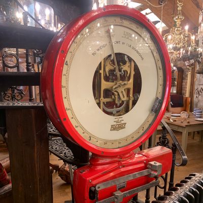 Decorative industrial weighbridge