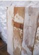 Reclaimed timber wall cladding