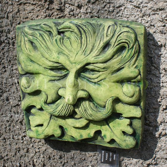 Garden wall plaque