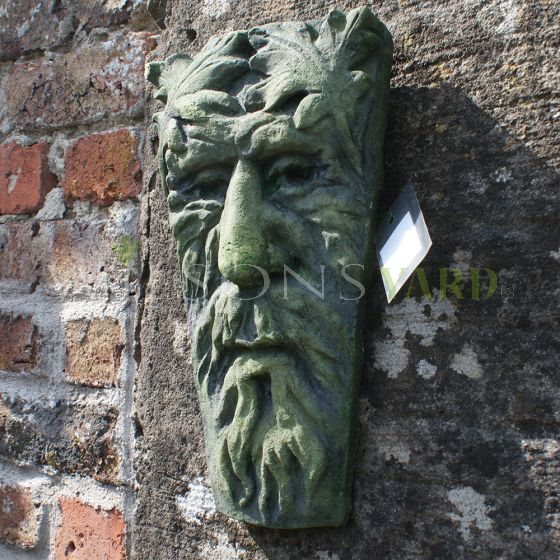Garden wall plaque