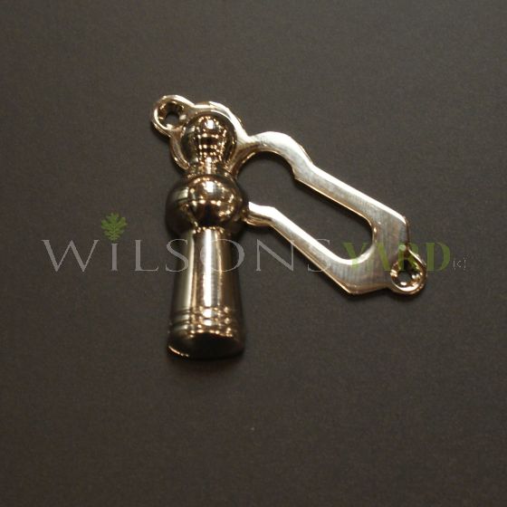 Solid Nickel "Lady" Escutcheon