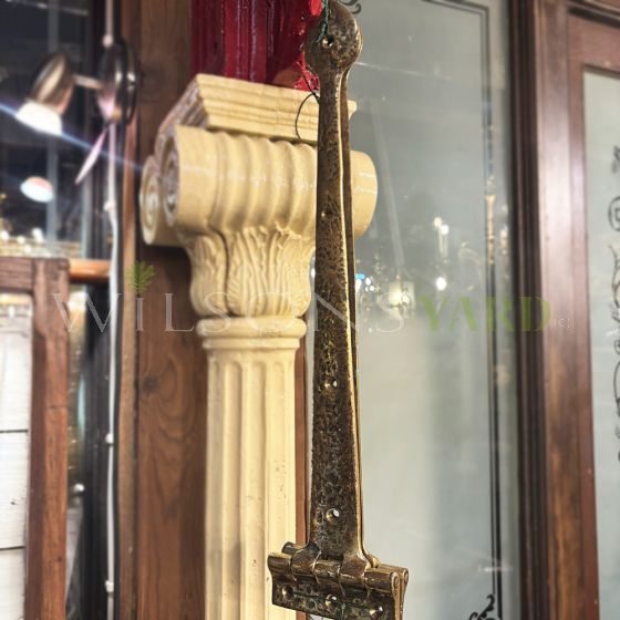 Large brass door hinges 