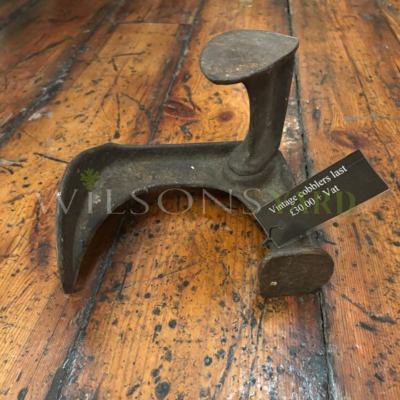 Vintage metal cobblers last