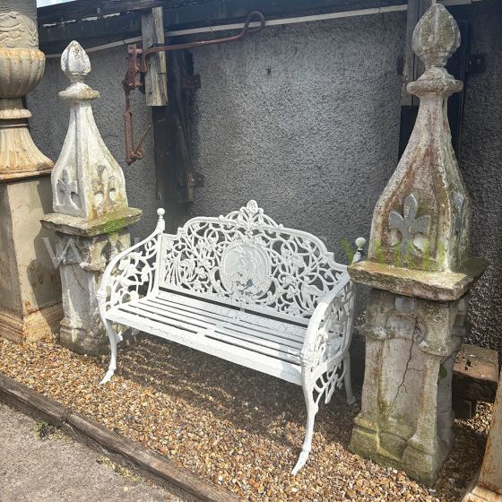 Stunning pair of Antique Irish Celtic stone finials