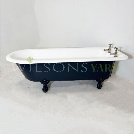 Fully restored original Victorian gentleman’s bath of generous proportions