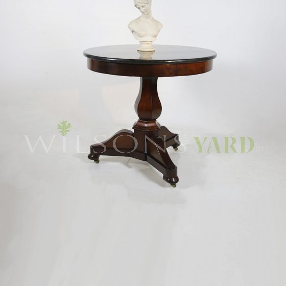 Vintage marble topped table