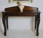 Oak console table