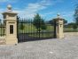 14ft x 6ft7" Sterling Entrance Drive Way Gate 