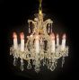 Pair of restored vintage Marie Teresa chandeliers